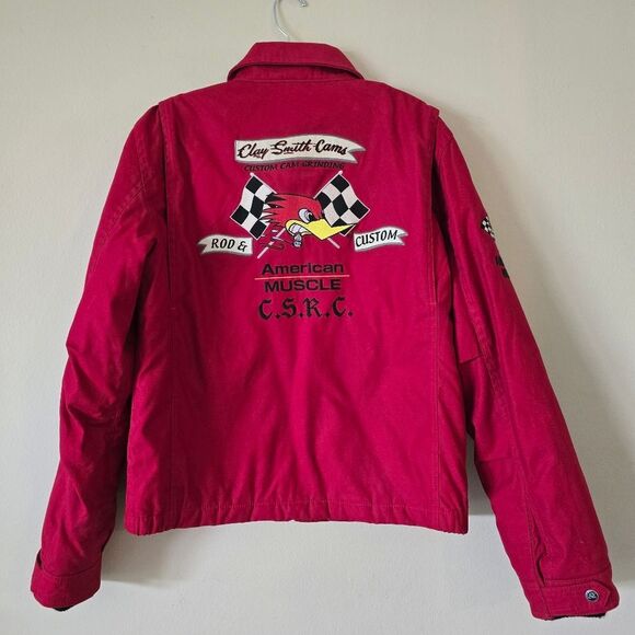 CLAY SMITH CAMS Riding Mens Red Jacket Size Medium - Picture 1 of 13